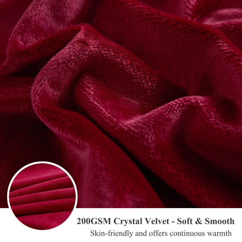 XeGe Cozy Plush Shaggy Duvet Cover  Luxury Soft Fluffy Furry Solid Color Comforter Cover  1 PC Bedding for Girls Women Bedroom (1 Faux Fur Fuzzy Quilt Cover)  Zipper Closure (Queen Size  Red) - Image 5